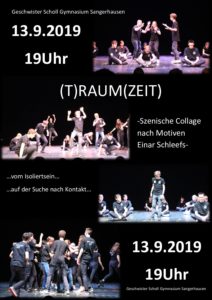 (T)Raum(Zeit). Voraufführung. @ Geschwister-Scholl-Gymnasium (Aula)